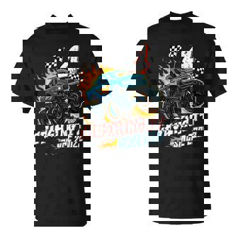 Birthday Monster Truck 4 Year Old Boys 4Th Party Born 2022 T-Shirt | Mazezy