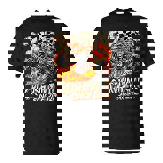 Birthday Monster Truck Boy 2 Year Old Crushing It Since 2024 T-Shirt | Mazezy