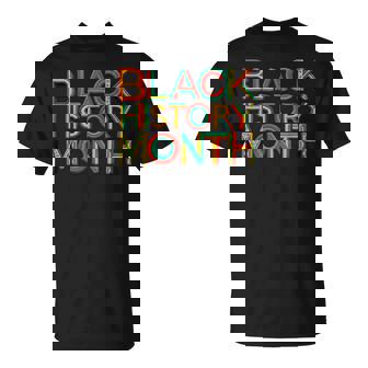 Black History Is American History Patriotic African American T-Shirt - Monsterry