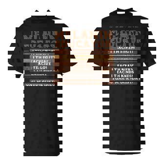 Black History Melanin Educator I Teach Strength Women T-Shirt | Seseable FR