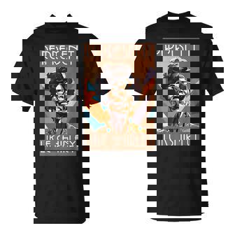 Black History Month Afro-American African Leader Junenth T-Shirt - Thegiftio