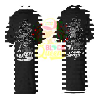 Black History Month Black Queen African American Pride T-Shirt - Seseable