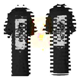 Black Woman African Melanin Queen Card Black History Month T-Shirt - Seseable