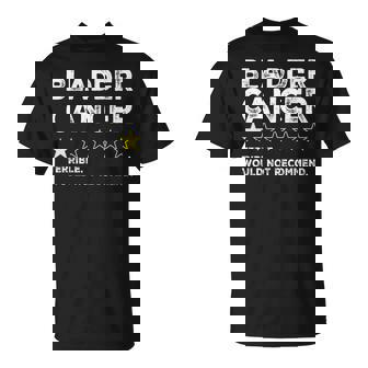 Bladder Cancer Survivor Awareness Support T-Shirt | Mazezy