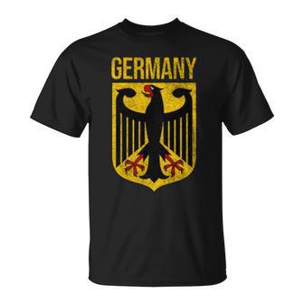 Blason Allemand Aigle Manche Longue T-Shirt - Cadeauxyz