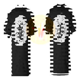 Blatte Heureuse Dans Un Look Deaint-Valentin T-Shirt - Cadeauxyz