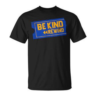 Blockbuster Be Kind Rewind Retro 90S Vhs Vintage Old School T-Shirt - Thegiftio UK