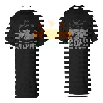 Blow Me Duck Call Waterfowl Hunter Duck Hunting T-Shirt - Thegiftio