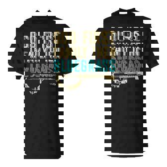 Bluegrass Music Guitar Player And Banjo Instrument T-Shirt | Mazezy