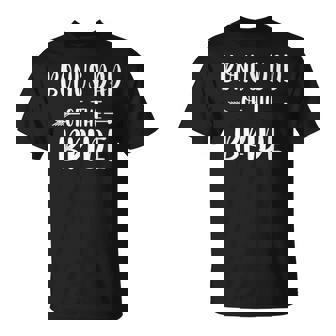 Bonus Dad Of The Bride Wedding Party Matching Bridal Party T-Shirt | Seseable UK