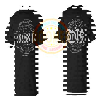 Boomer The Legend The Man Boomer Fathers Day T-Shirt - Thegiftio