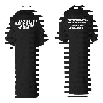 Boyfriend Beater Girlfriend Humor Retro Groovy T-Shirt | Seseable CA