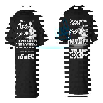 Bravo Pour Nos Professeurs Assidus Fête Professor Reunion T-Shirt - Cadeauxyz