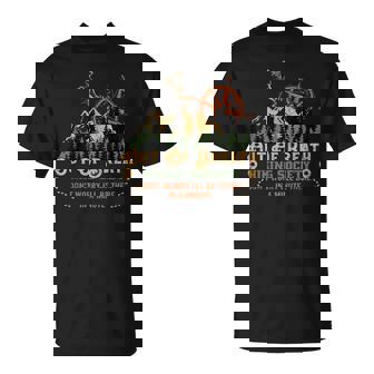 Out Of Breath Hiking Society I'll Be There In A Minute T-Shirt - Thegiftio