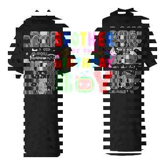 Brother Of The Birthday Boy Melon Family Matching T-Shirt | Seseable CA