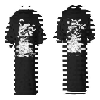 Bruh Raccoon Panda Lover Racoon Meme Slang T-Shirt | Mazezy