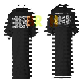 Bruh Safari Animals Wildlife Jungle Zookeeper Boy Kids T-Shirt | Mazezy