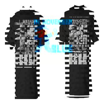 Bruh We Wear Blue Diabetes Awareness Game Pixel Boys Type 1 T-Shirt - Monsterry