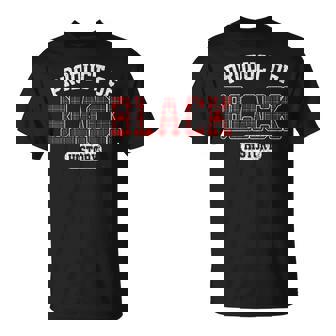 Buffalo Plaid Product Of Black History African American T-Shirt - Thegiftio