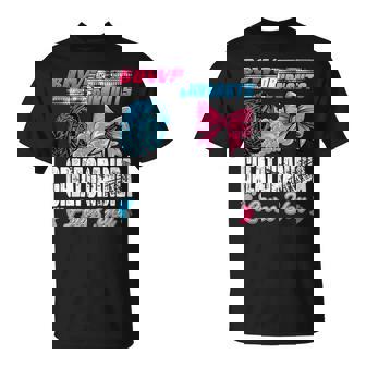 Burnouts Or Bows Great Grandpa Loves You Gender Reveal Party T-Shirt - Monsterry