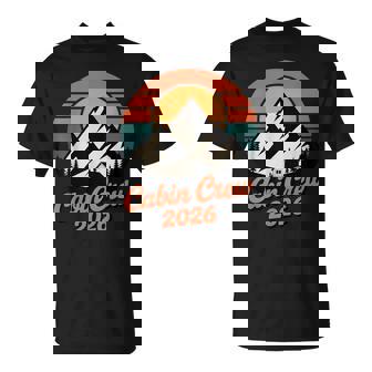 Cabin Crew 2026 Mountain Vacation Family Matching Group T-Shirt | Seseable CA