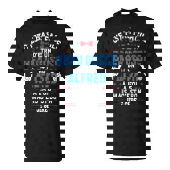 Cadeau De Noël Drôle Pour Homme Beau Gosse Alfred Humour T-Shirt - Cadeauxyz