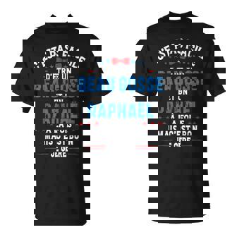 Cadeau De Noël Drôle Pour Homme Beau Gosse Raphaël Humour T-Shirt - Cadeauxyz