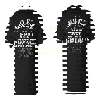 Cadeau Drole Homme Métier Expert-Comptable Humour T-Shirt - Cadeauxyz