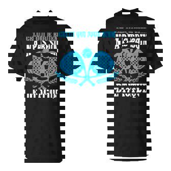 Cadeau Drôle Padel Padeliste Joueur De Padel Tennis T-Shirt - Cadeauxyz