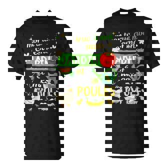 Cadeau Jardinage Mon Truc C'est Mon Jardin Et Mes Poules T-Shirt - Cadeauxyz