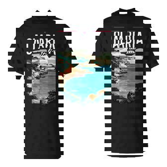 Calabre Ocean Coast Italia T-Shirt - Cadeauxyz