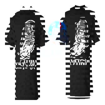 Cam Skattebo Skatte-Boo Ghost Halloween Skatte Boo T-Shirt | Mazezy