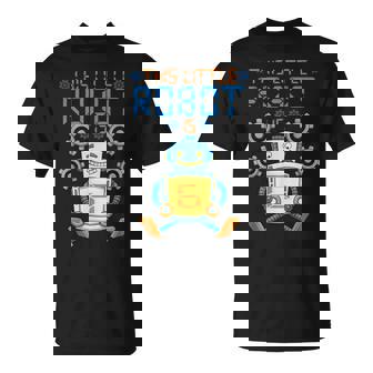 Camisa De Cumpleaños De Robot Para Niño 6º Robot Fiesta De Cumpleaños Camiseta unisex - Regaloses