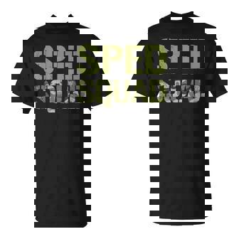 Camo Special Education Camouflage Retro Camo Sped Squad T-Shirt | Mazezy