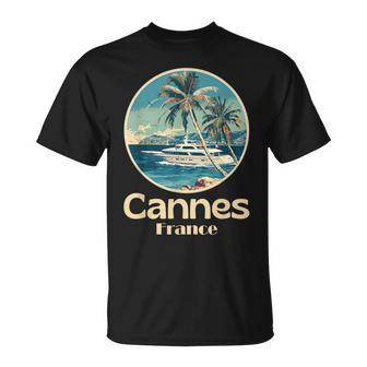 Cannes Franceouvenir Cannes T-Shirt - Cadeauxyz