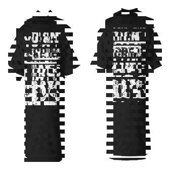 You Can't Scare Me I Have Five Boys Family T-Shirt - Monsterry