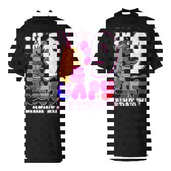 Capy De 9 Años Cumpleaños Para Mí Niñas 9º Cumpleaños Capybara Camiseta unisex - Regaloses