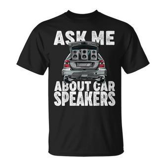 Car Stereo For Audio Installer Speakers Car Bass T-Shirt - Thegiftio UK