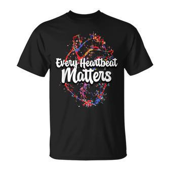 Cardiovascular Support Wear Red Heart Health Awareness Month T-Shirt - Thegiftio UK