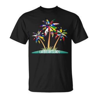 Caribbean Islands Flags West Indies Flags T-Shirt | Mazezy