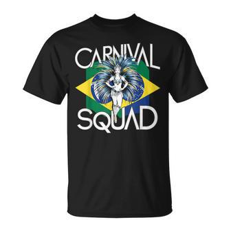 Carnival Squad Apparel For Brazilian Party Products Brazil T-Shirt | Mazezy