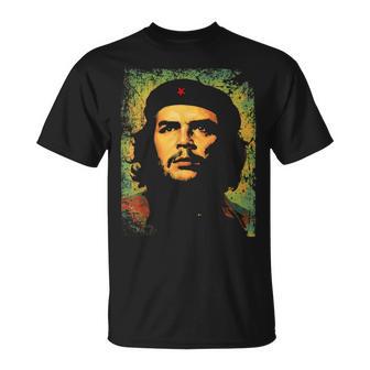 Cartel Camisa Che Guevara Revolución Cuba Herencia Hispana Camiseta unisex - Regaloses