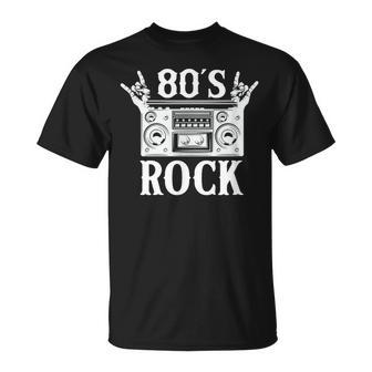 Casete De Rock De Los Años 80 Para Hombres Es Niños Y Niñas Retro Rock Camiseta unisex - Regaloses