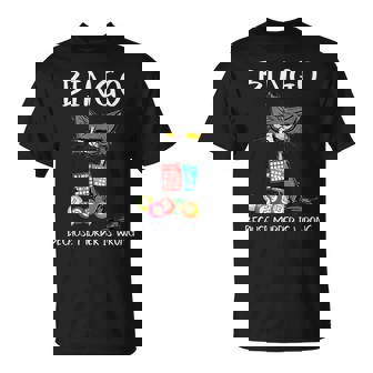 Cat Bingo Because Murder Is Wrong T-Shirt | Seseable FR