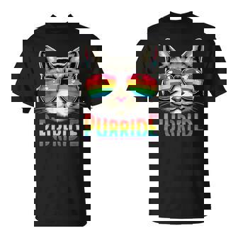 Cat Gay Pride Rainbow Lgbtq T-Shirt | Mazezy