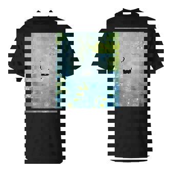 Cat Monets Ninfea Estiva Maglietta - Novitaregali