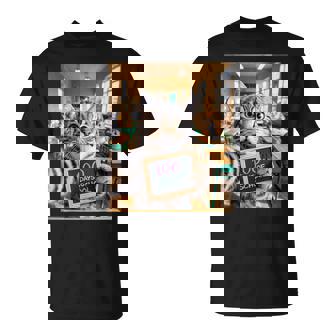 Cat Selfie 100 Days Of School For Cat Lovers And Cat T-Shirt | Seseable FR