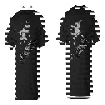 Cat On Skateboard Graphic – Kitten On Skateboard T-Shirt | Seseable UK