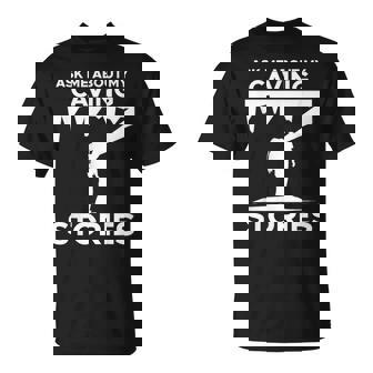 Caving Stories Spelunking Spelunker Nature Cave Walker T-Shirt | Mazezy