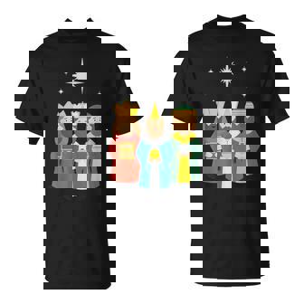 Celebración De La Epifanía Del Día De Los Reyes Magos 2025 Tres Reyes Camiseta unisex - Regaloses